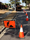 safety signs on the road